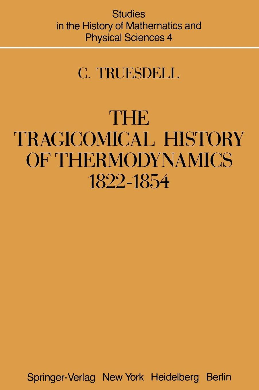 The Tragicomical History of Thermodynamics, 1822-1854