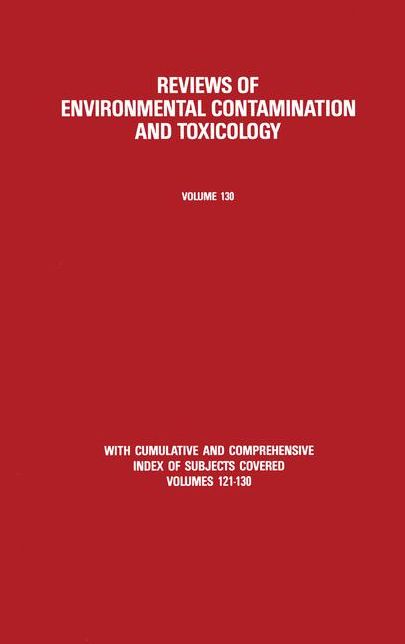 Reviews of Environmental Contamination and Toxicology: Continuation of Residue Reviews