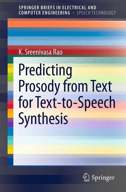Predicting Prosody from Text for Text-to-Speech Synthesis