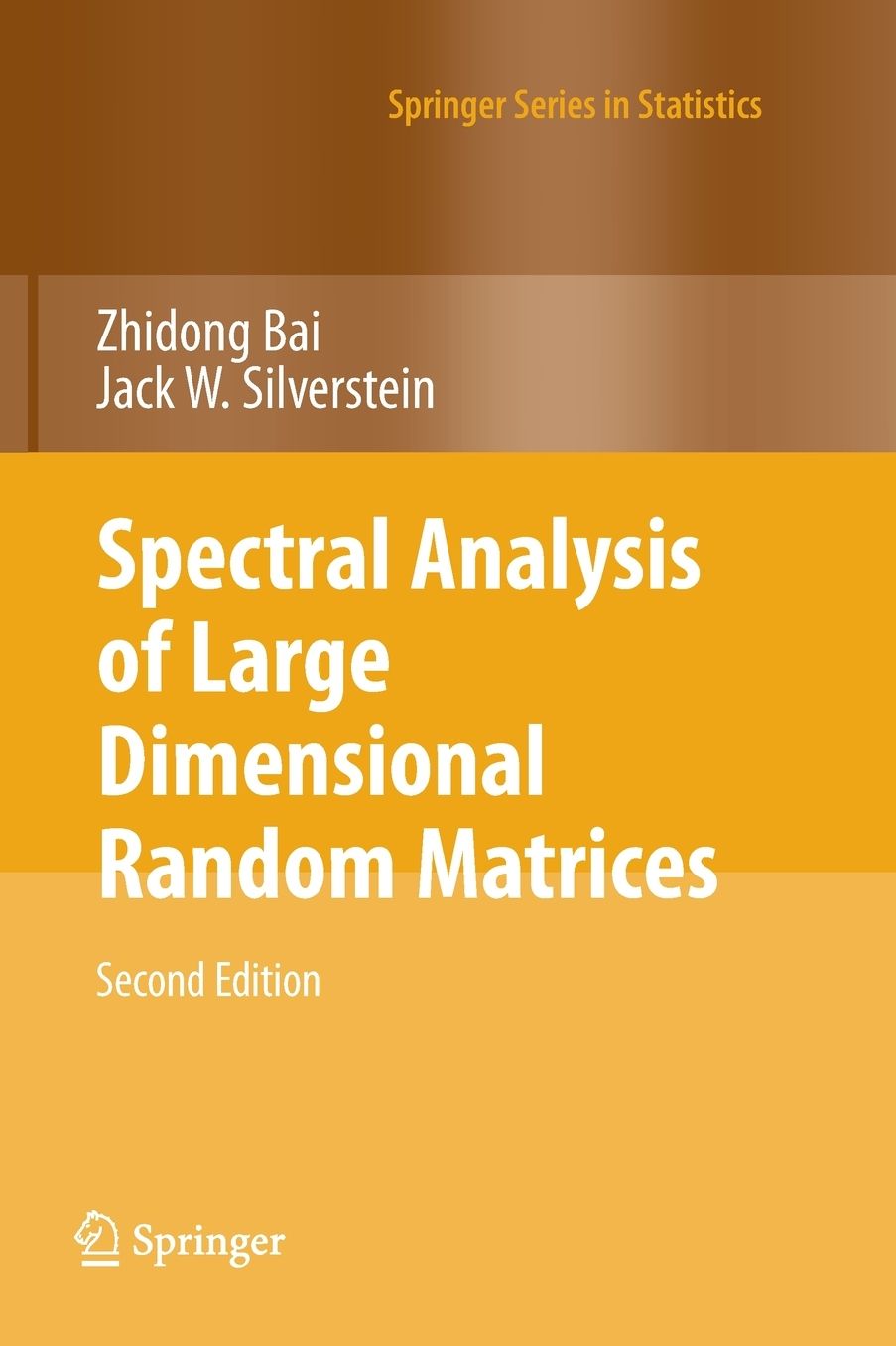 Spectral Analysis of Large Dimensional Random Matrices