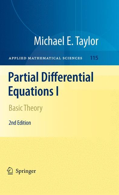 Partial Differential Equations I: Basic Theory