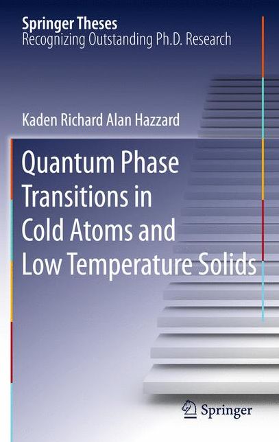 Quantum Phase Transitions in Cold Atoms and Low Temperature Solids