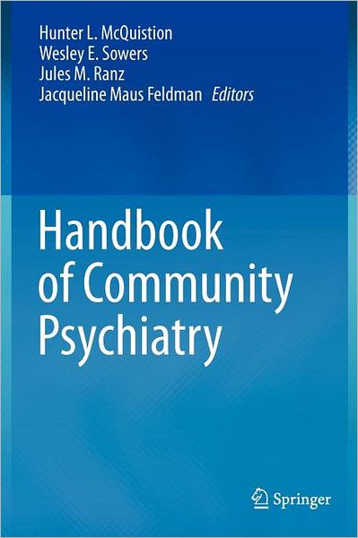 Handbook of Community Psychiatry