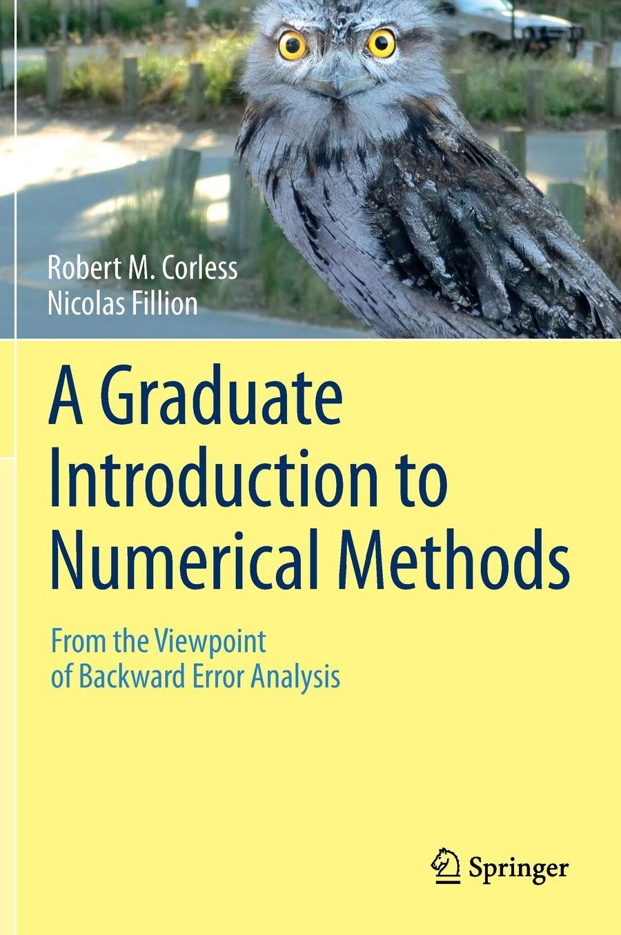A Graduate Introduction to Numerical Methods: From the Viewpoint of Backward Error Analysis