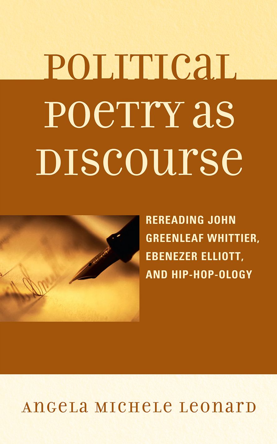 Political Poetry as Discourse: Rereading John Greenleaf Whittier, Ebenezer Elliott, and Hiphopology
