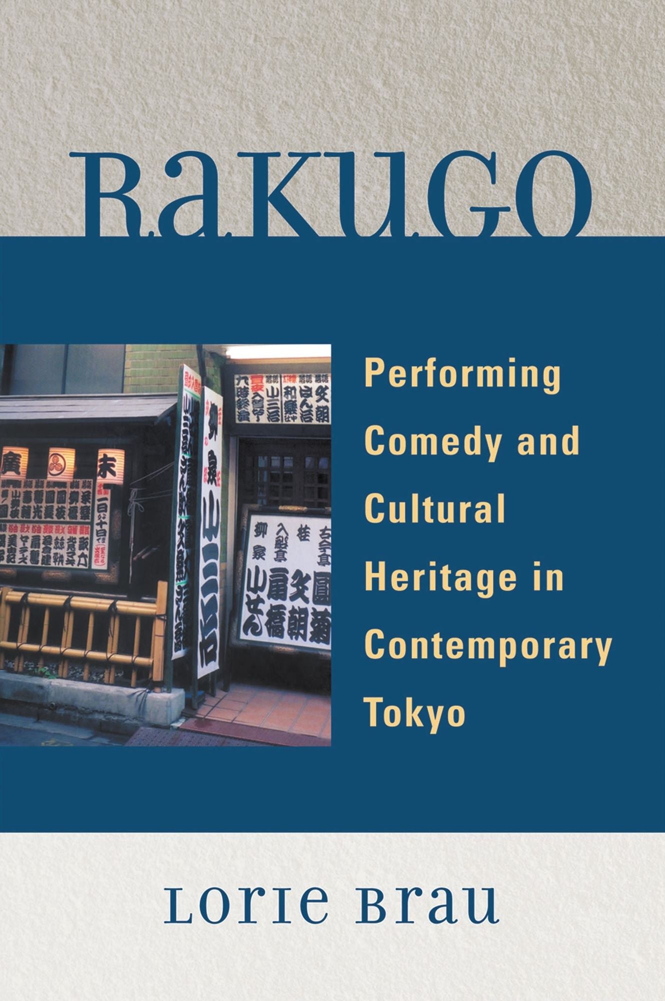 Rakugo: Performing Comedy and Cultural Heritage in Contemporary Tokyo