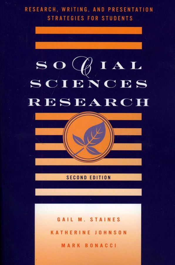 Social Sciences Research: Research, Writing, and Presentation Strategies for Students