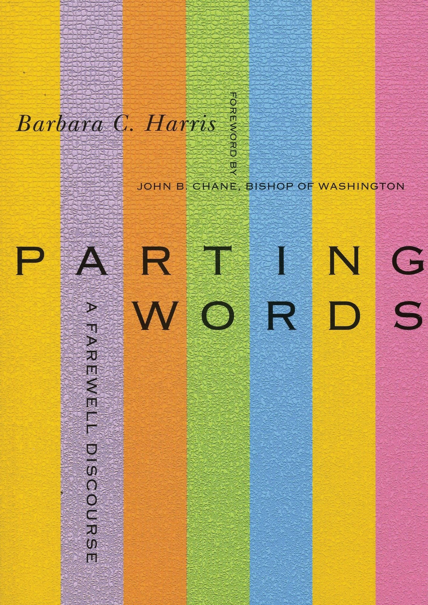 Parting Words: A Farewell Discourse