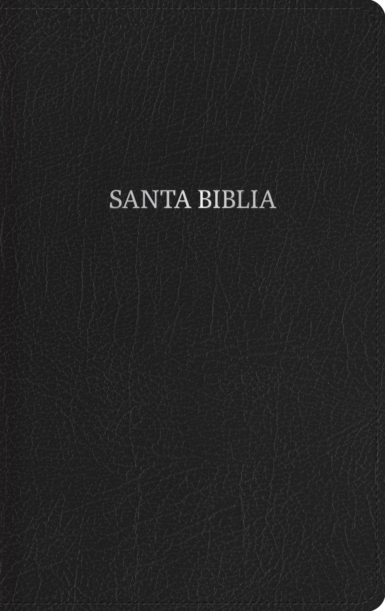 RVR 1960 Biblia Compacta Letra Grande, negro piel fabricada