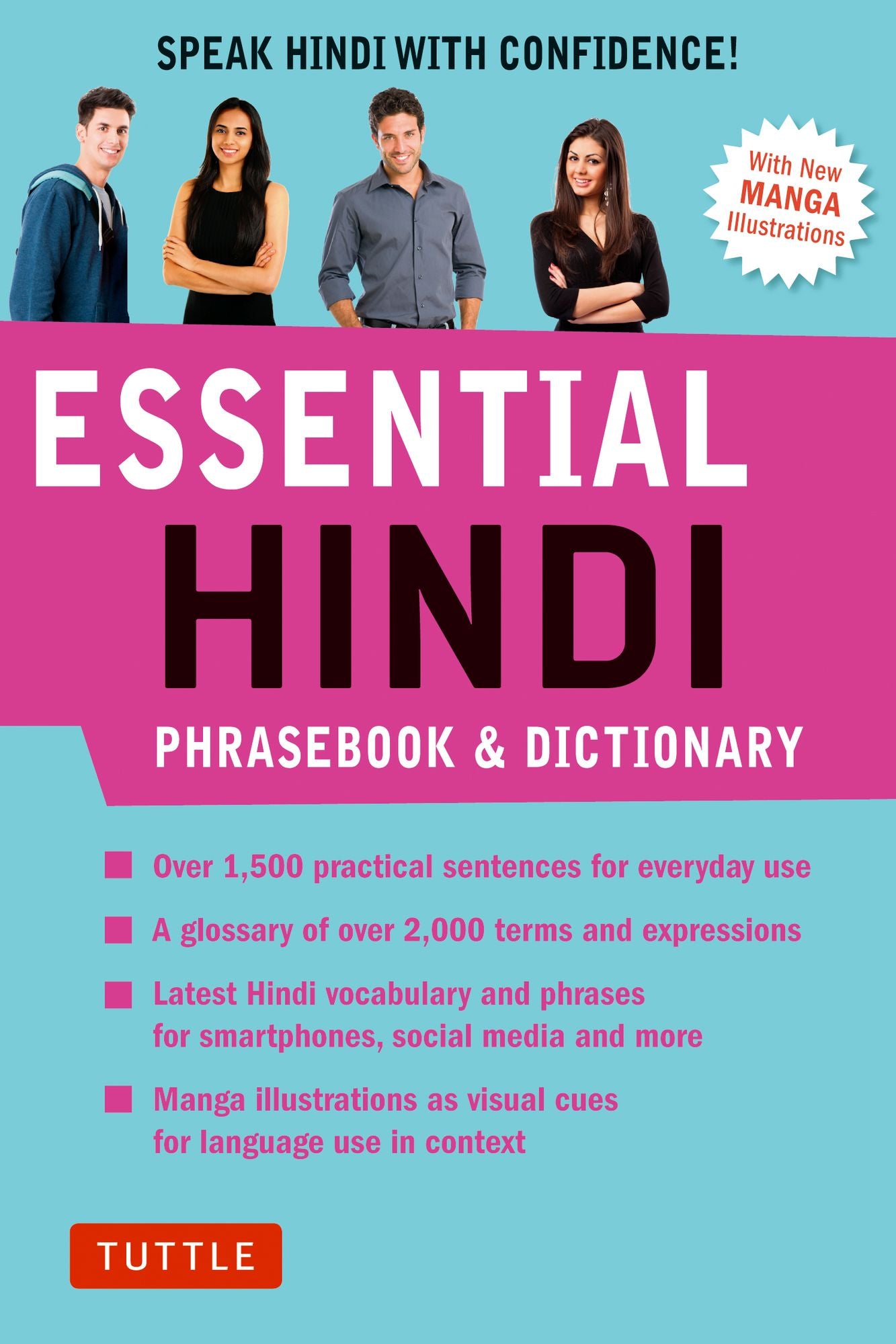 Essential Hindi: Speak Hindi with Confidence! (Self-Study Guide and Hindi Phrasebook)