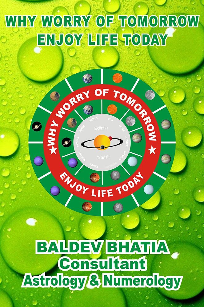 Why Worry Of Tomorrow: Enjoy Life Today