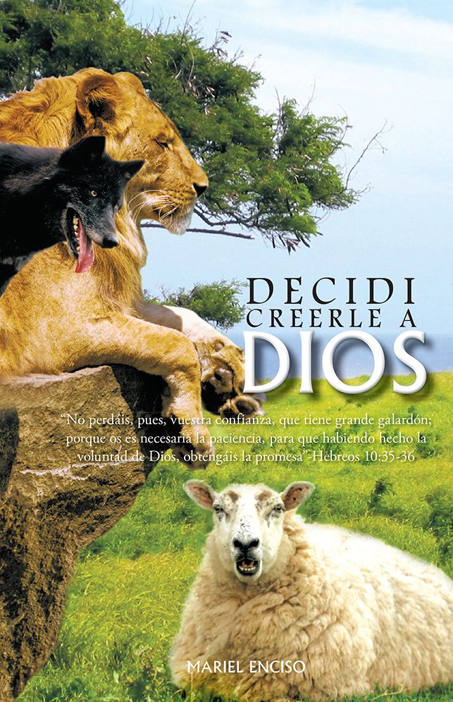 DECIDI CREERLE A DIOS: "No perdáis, pues, vuestra confianza, que tiene grande galardón; porque os es necesaria la paciencia, para que habiendo hecho la voluntad de Dios, obtengáis la promesa"-Hebreos 10:35-36