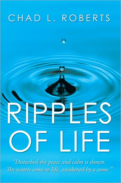 Ripples of Life: "Disturbed the peace and calm is shown. The waters come to life awakened by a stone"