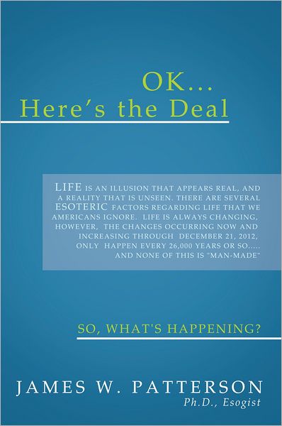OK... HERE'S THE DEAL: So, What's Happening?
