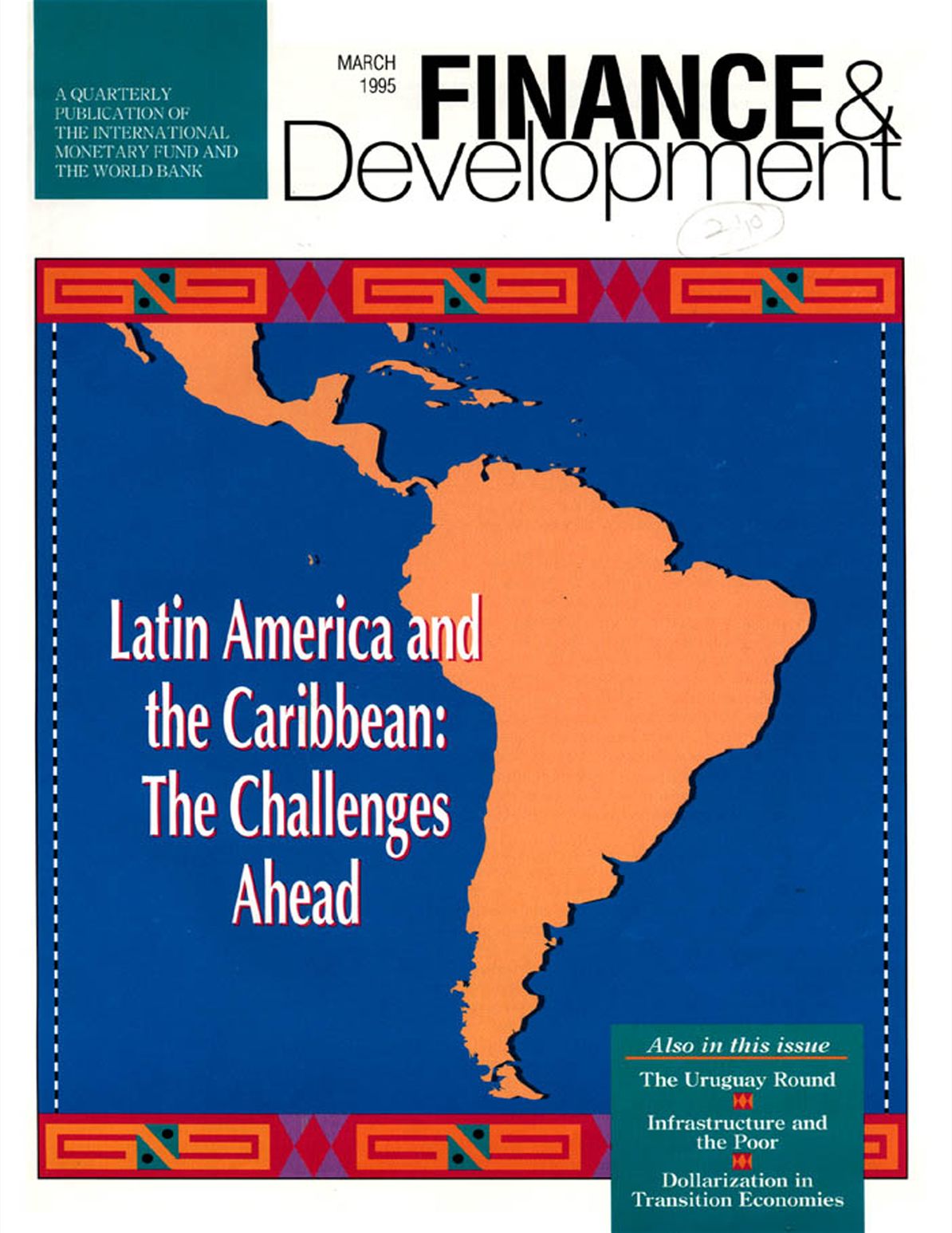 Finance & Development, March 1995