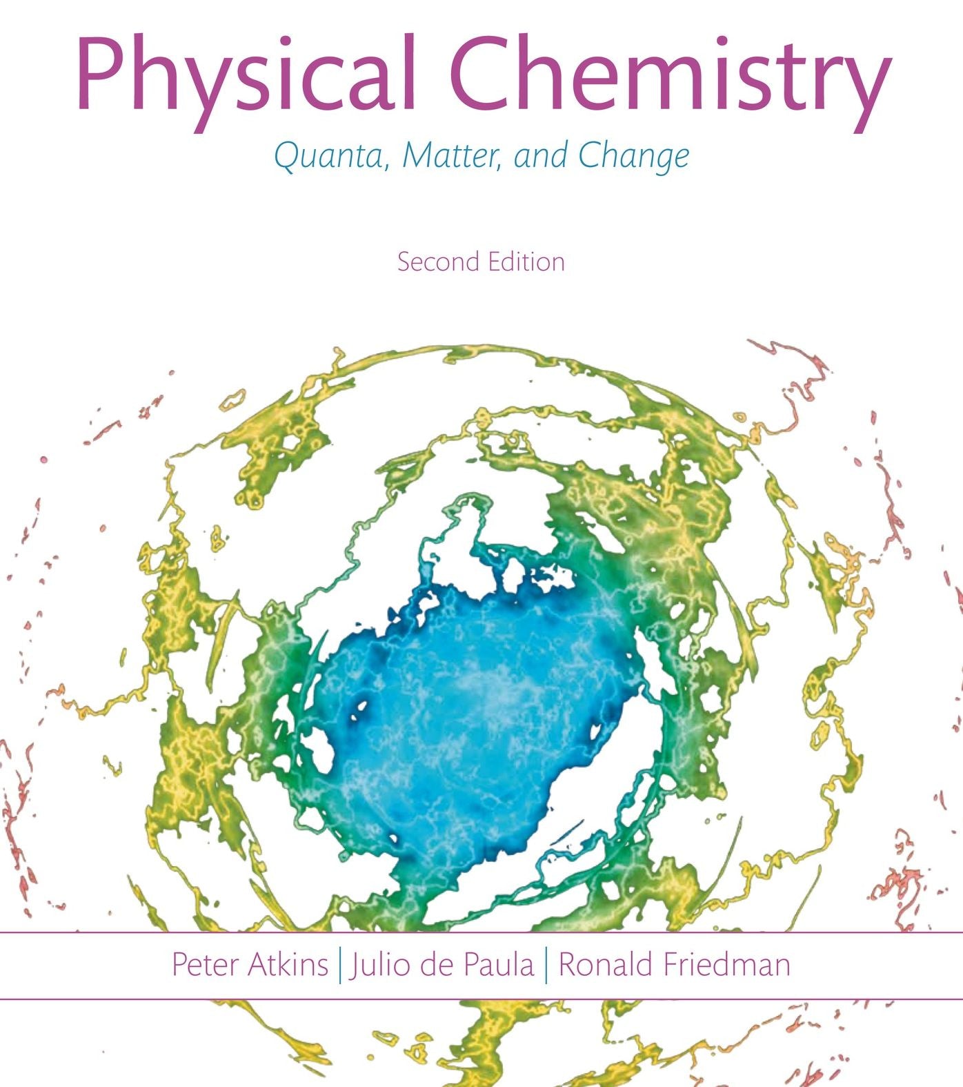 Physical Chemistry: Quanta, Matter and Change