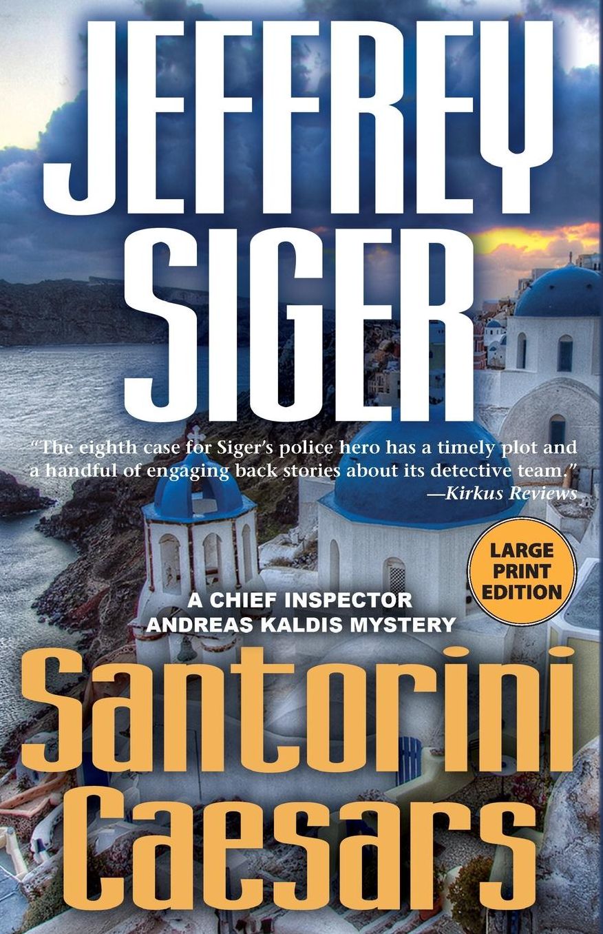 Santorini Caesars (Chief Inspector Andreas Kaldis Series #8)