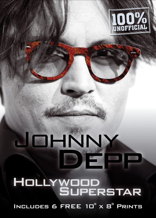 Johnny Depp: Hollywood Superstar, Includes 6 FREE 10 x 8 Prints
