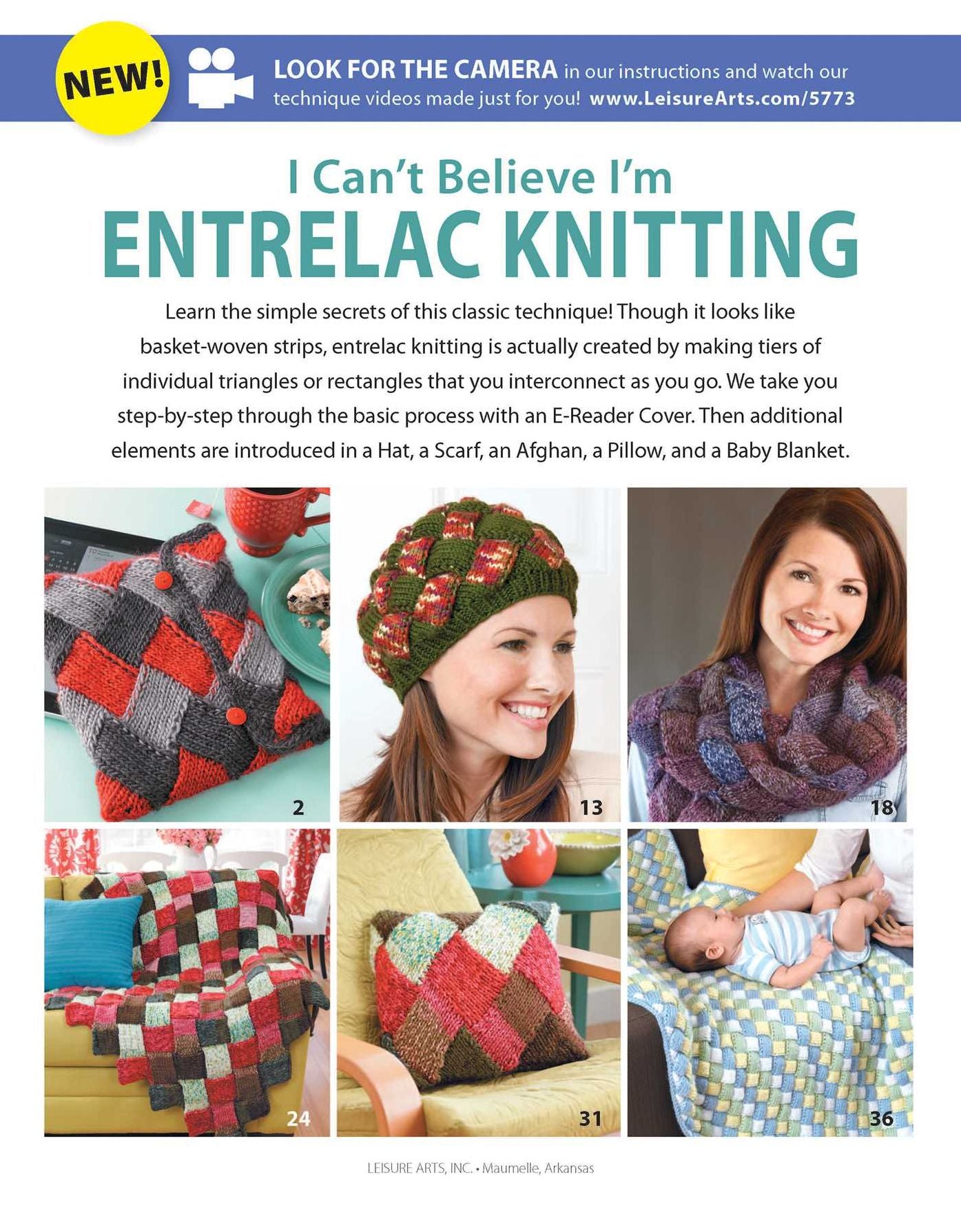 I Can't Believe I'm Entrelac Knitting : Learn the Simple Secrets of This Classic Technique!