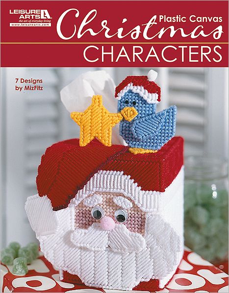Christmas Characters in Plastic Canvas