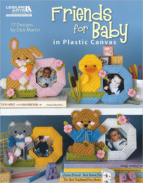 Friends for Baby in Plastic Canvas