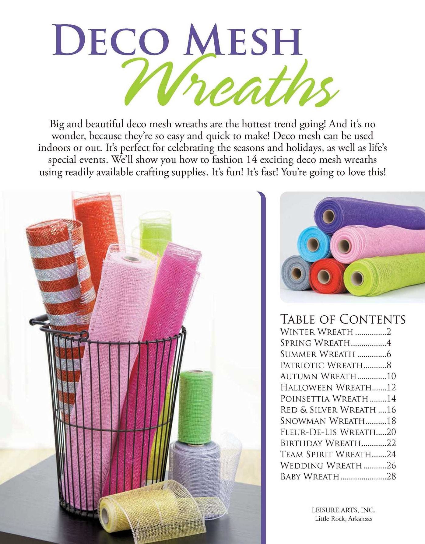 Deco Mesh Wreaths