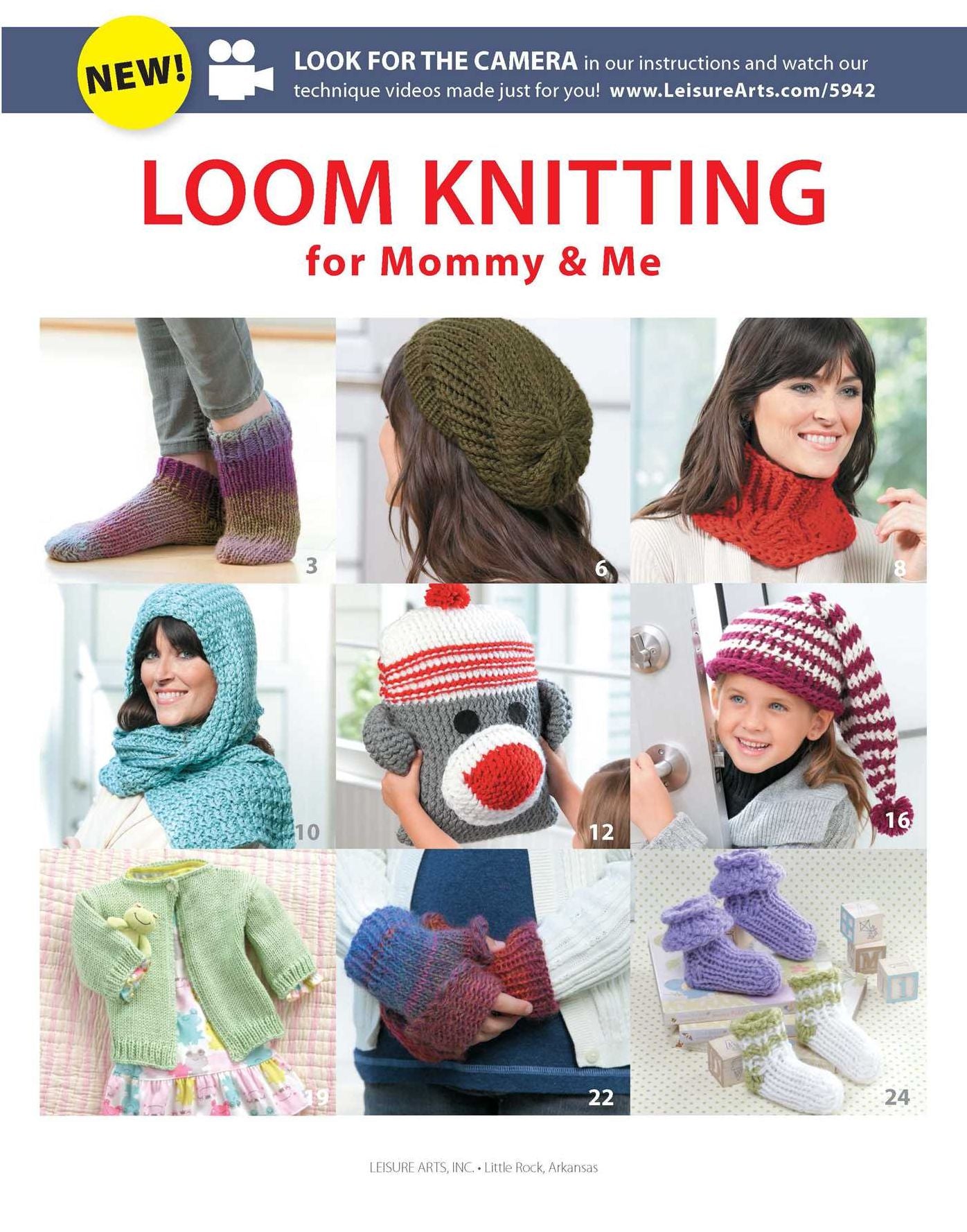 Loom Knitting for Mommy and Me