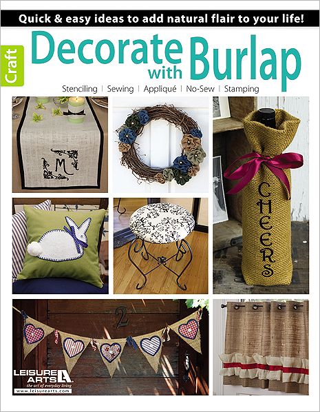 Decorate with Burlap