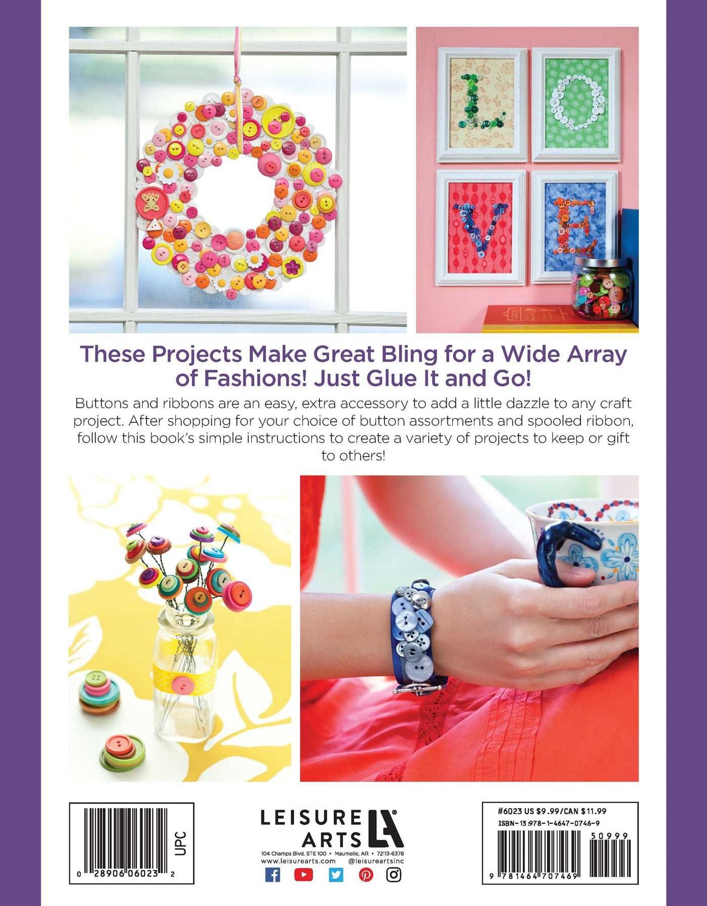 Crafting with Buttons & Ribbons