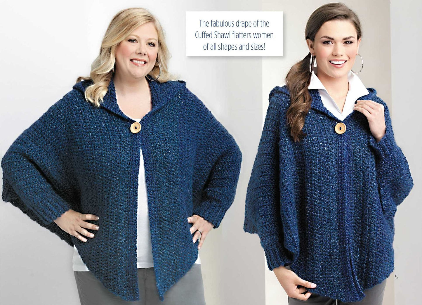 The Cuffed Shawl & More