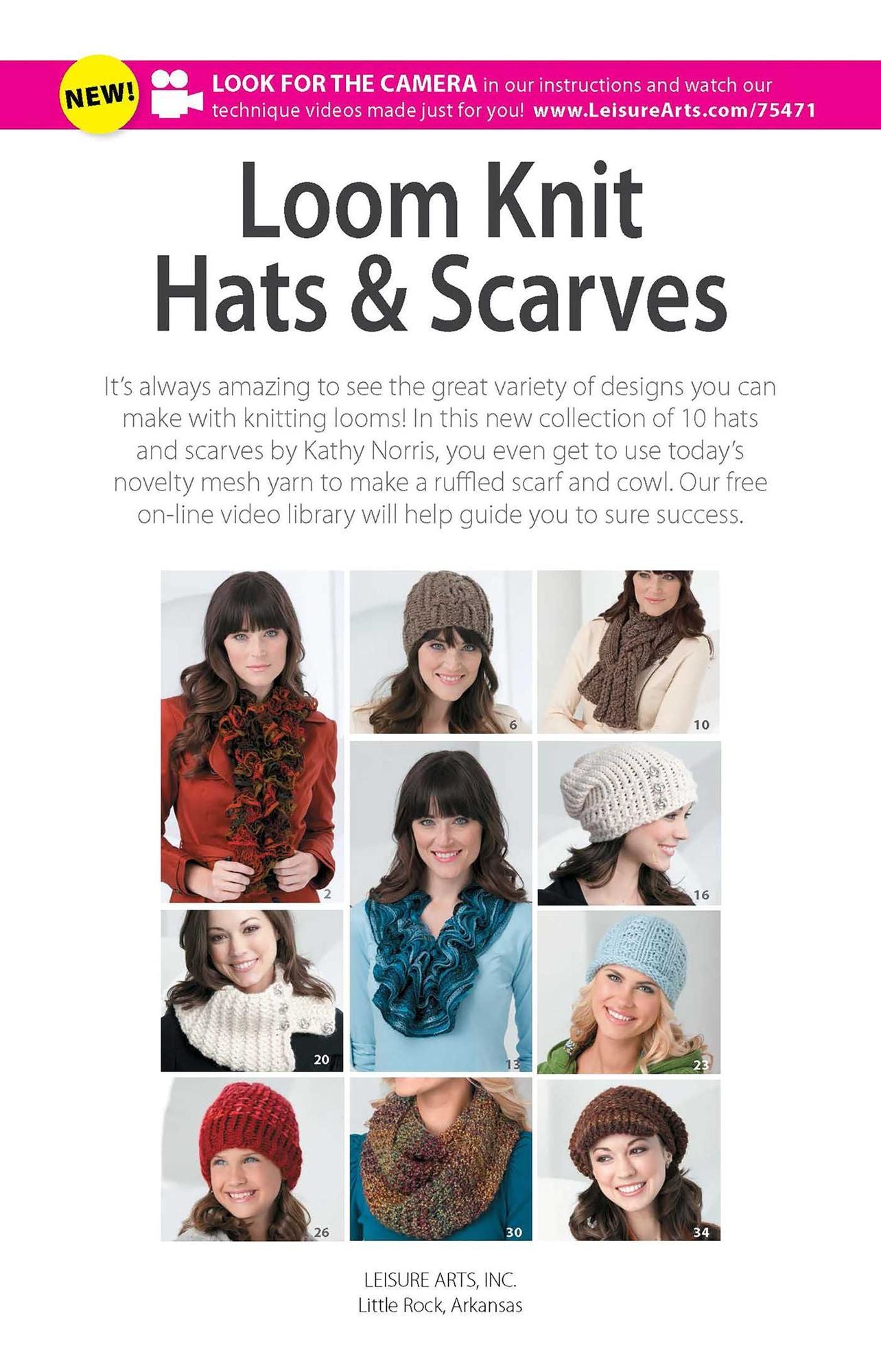 Loom Knit Hats & Scarves