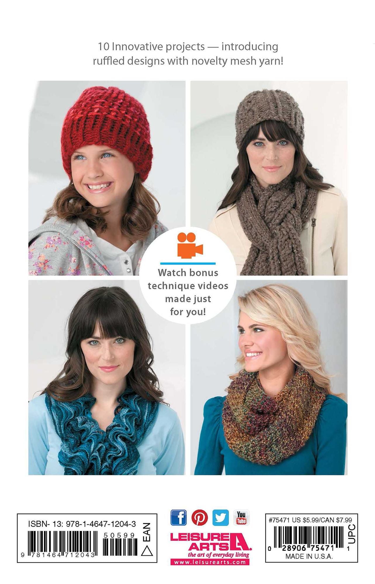 Loom Knit Hats & Scarves