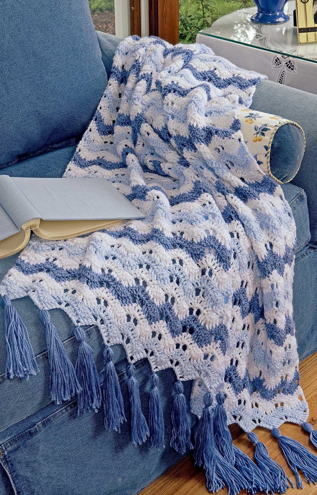 Learn to Crochet Ripple Afghans