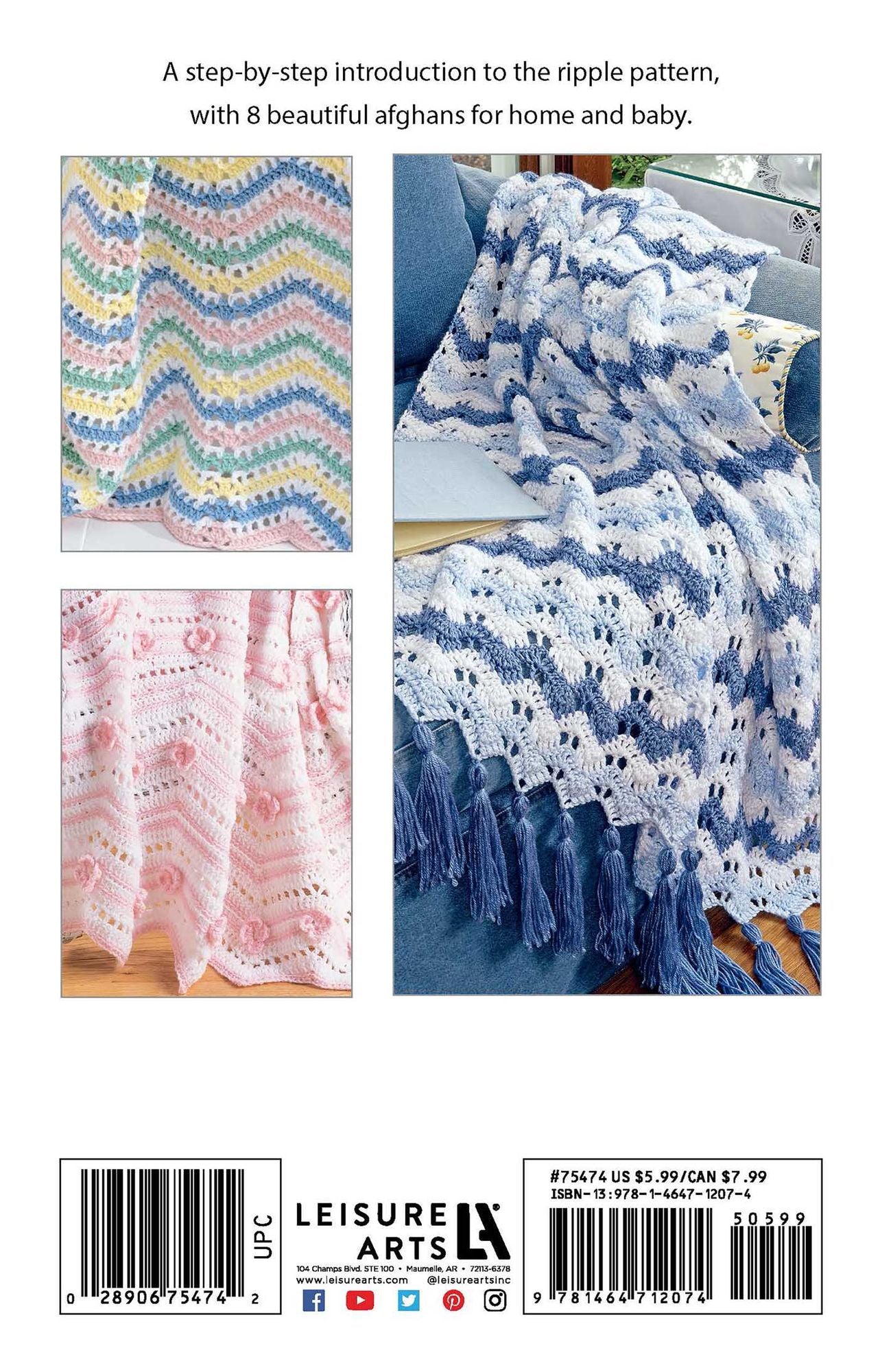 Learn to Crochet Ripple Afghans