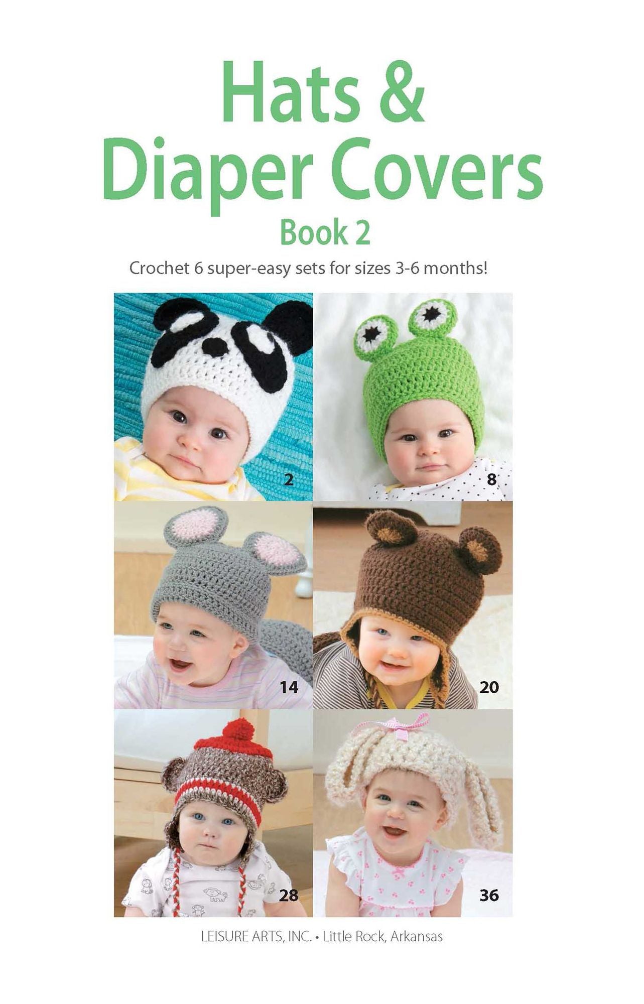 Hats & Diaper Covers, Book 2