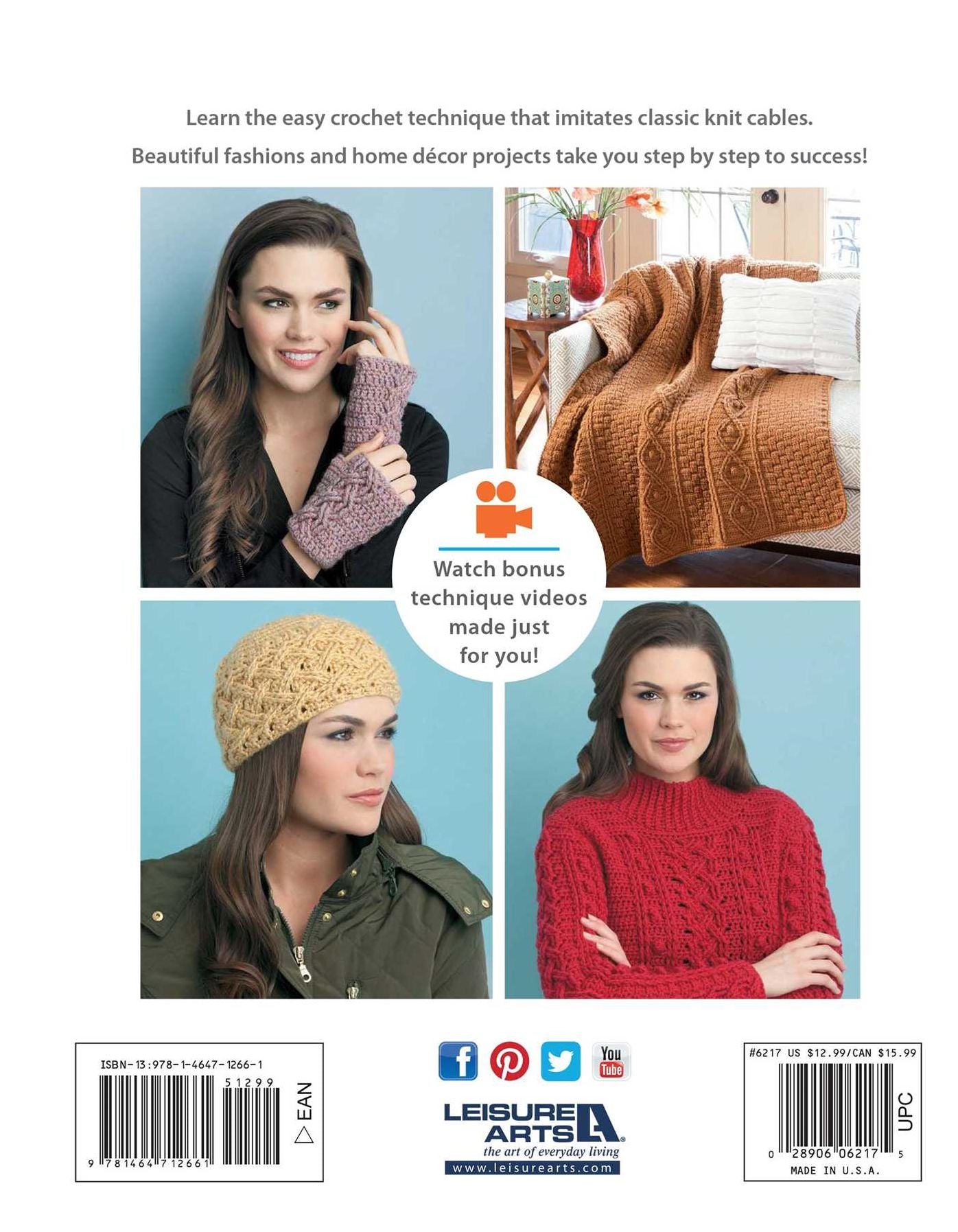 Beginner's Guide to Crochet Cables