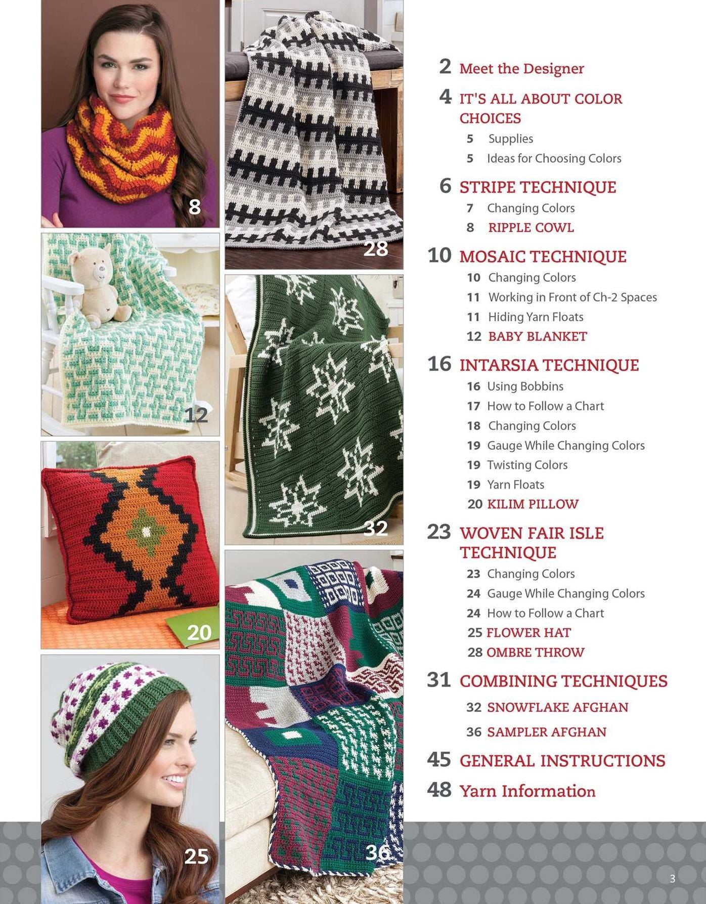 Beginner's Guide to Crochet Color Work