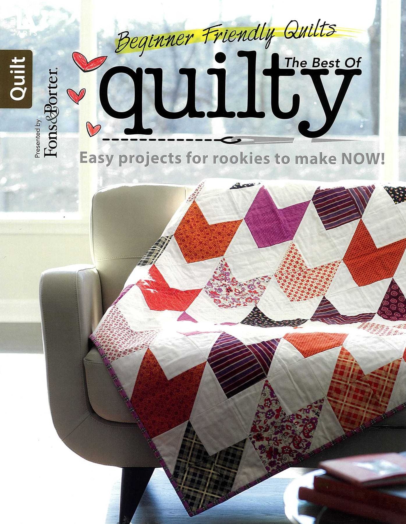 Beginner Friendly Quilts: The Best of Quilty