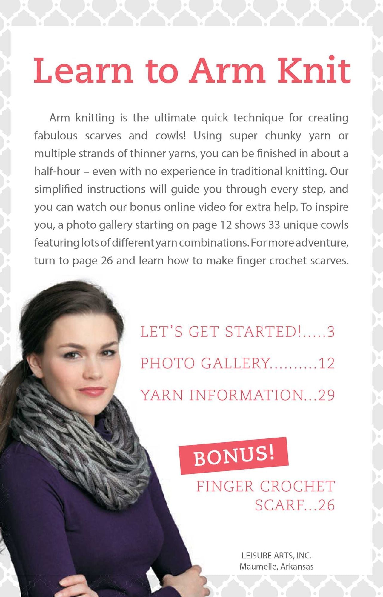Learn to Arm Knit