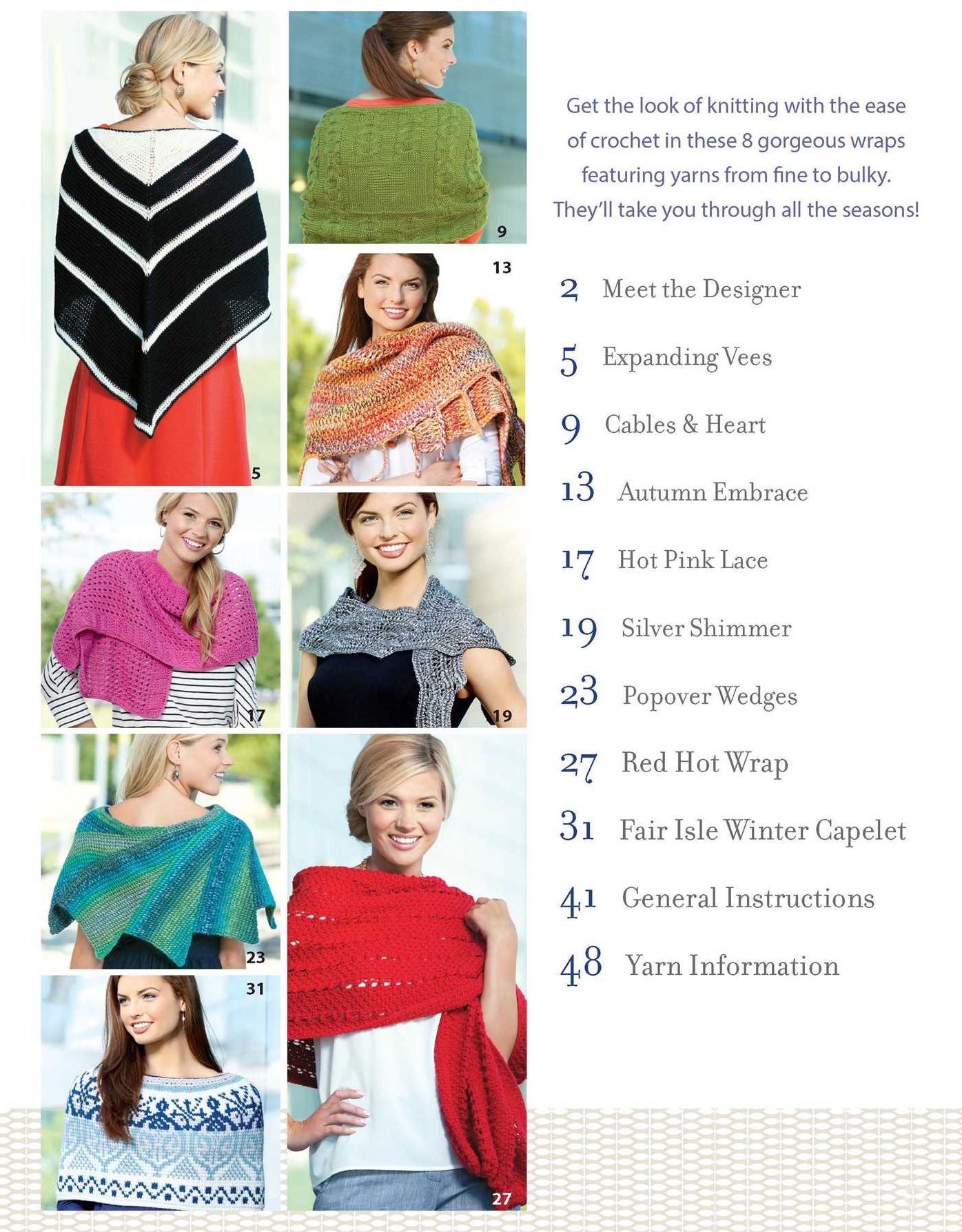 Tunisian Shawls