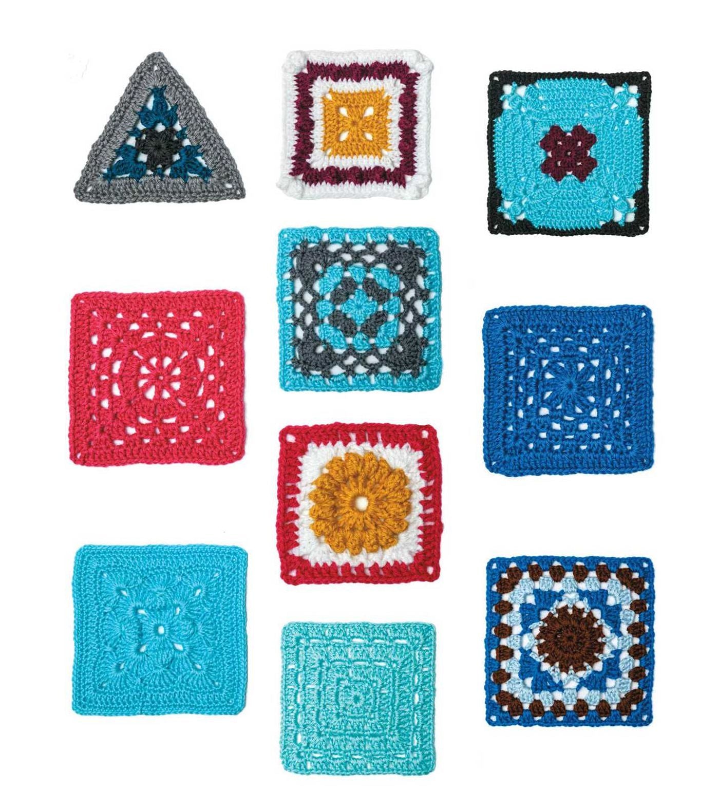 99 Granny Squares to Crochet