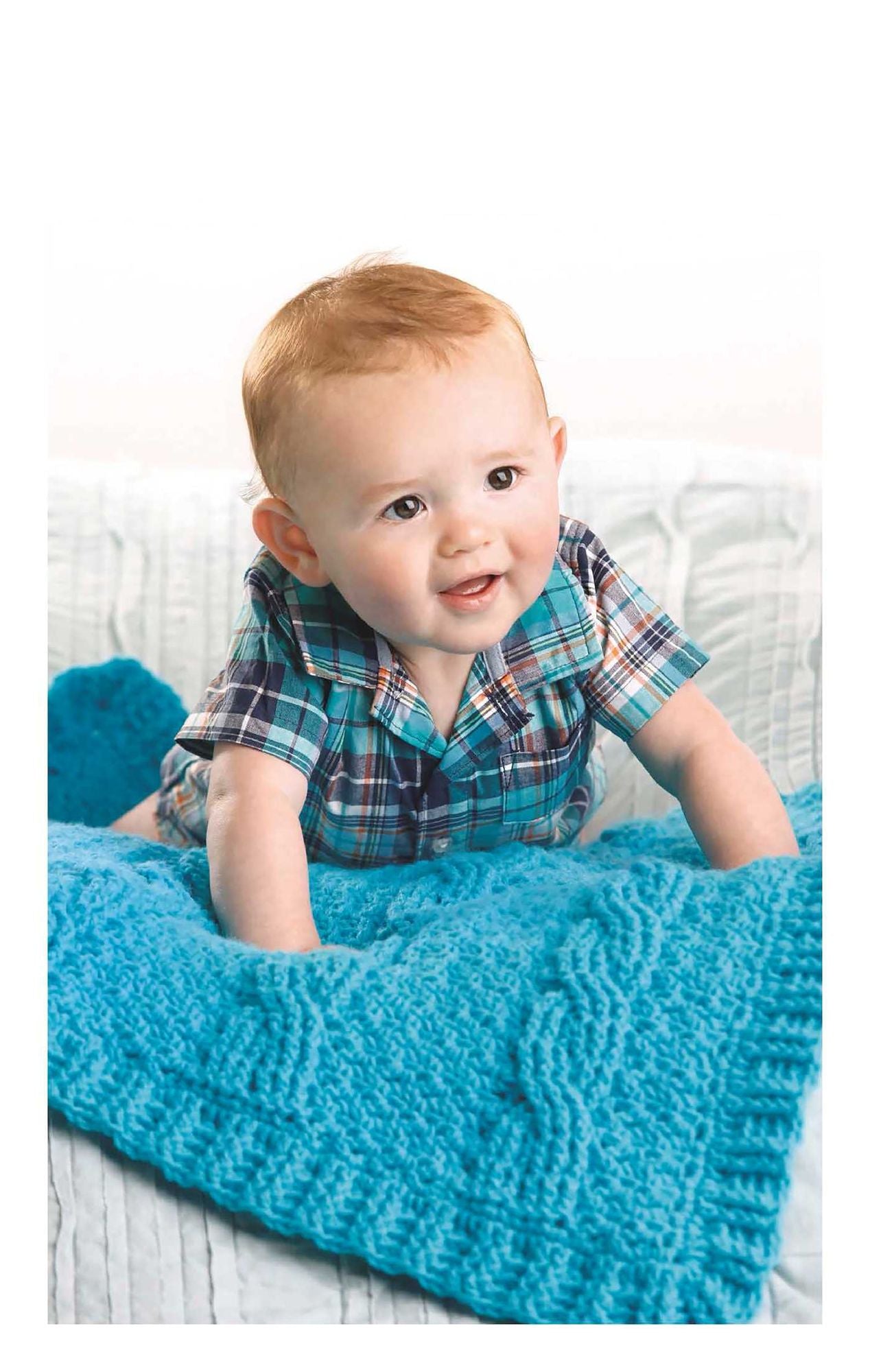Cabled Baby Blanket