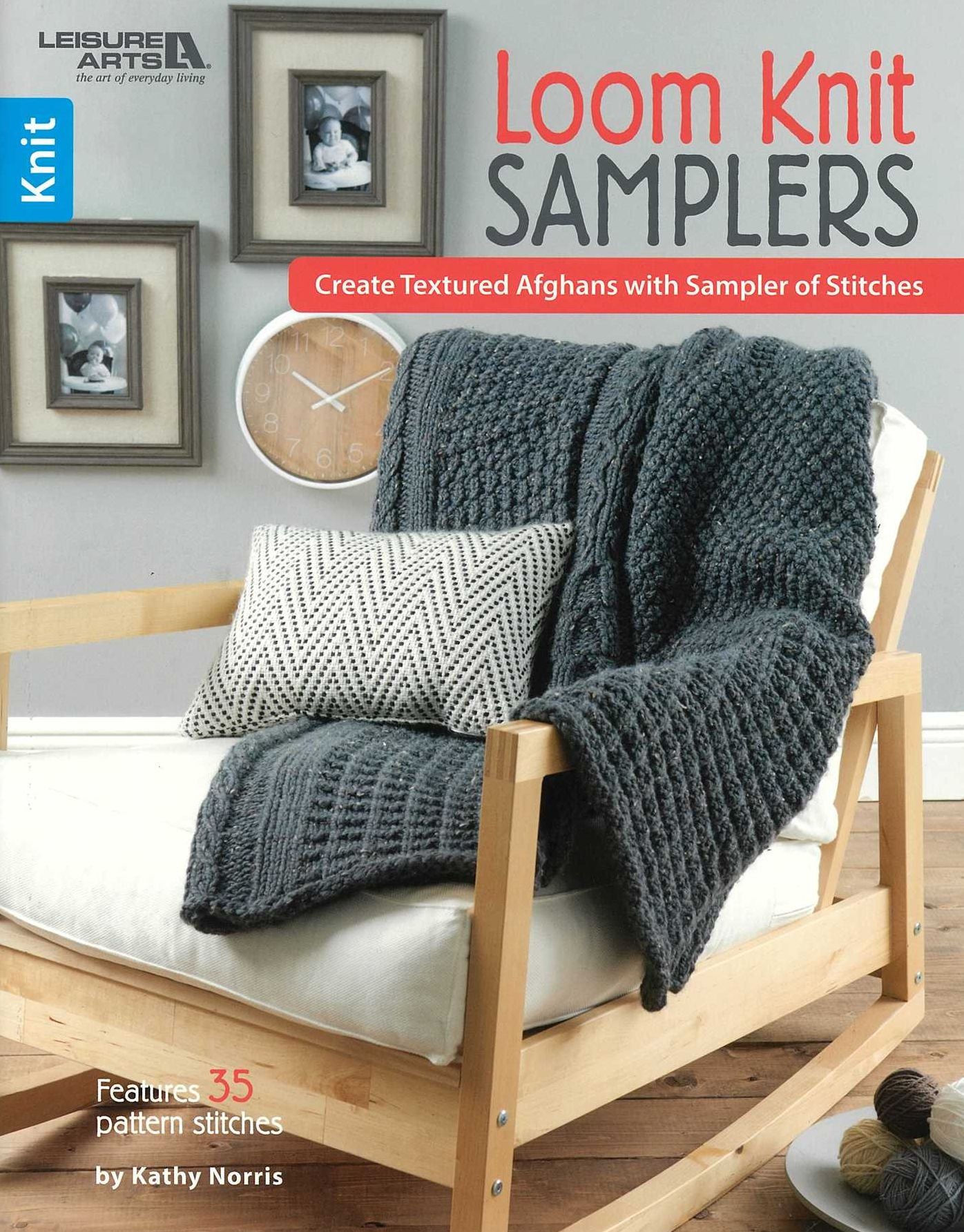 Loom Knit Samplers : Create Textured Afghans With Sampler of Stitches