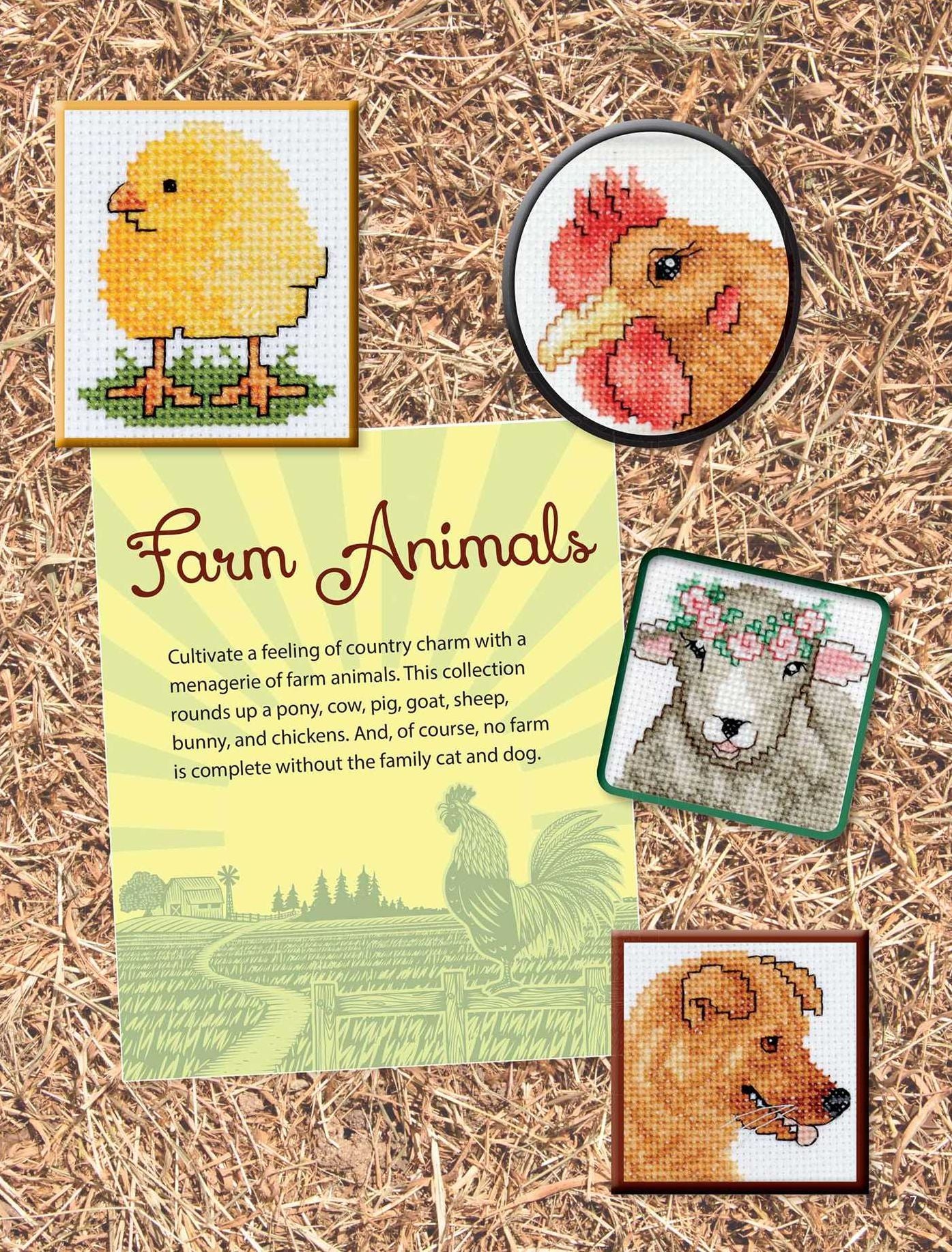 50 Cross Stitch Quickies : Animals & Friends