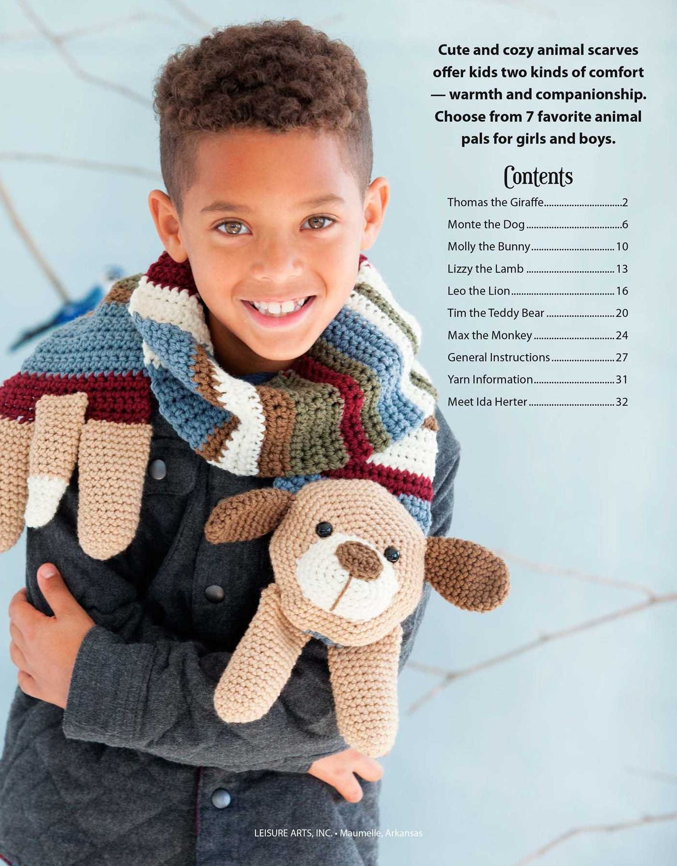 Amigurumi Animal Scarves