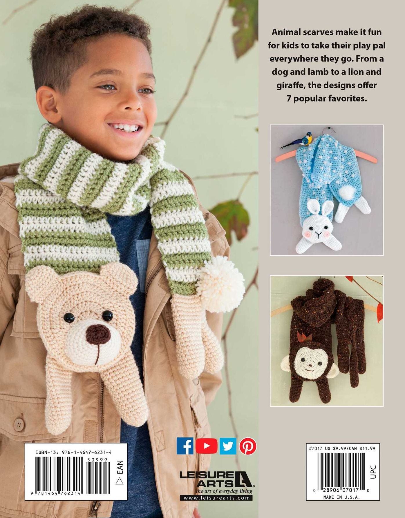 Amigurumi Animal Scarves