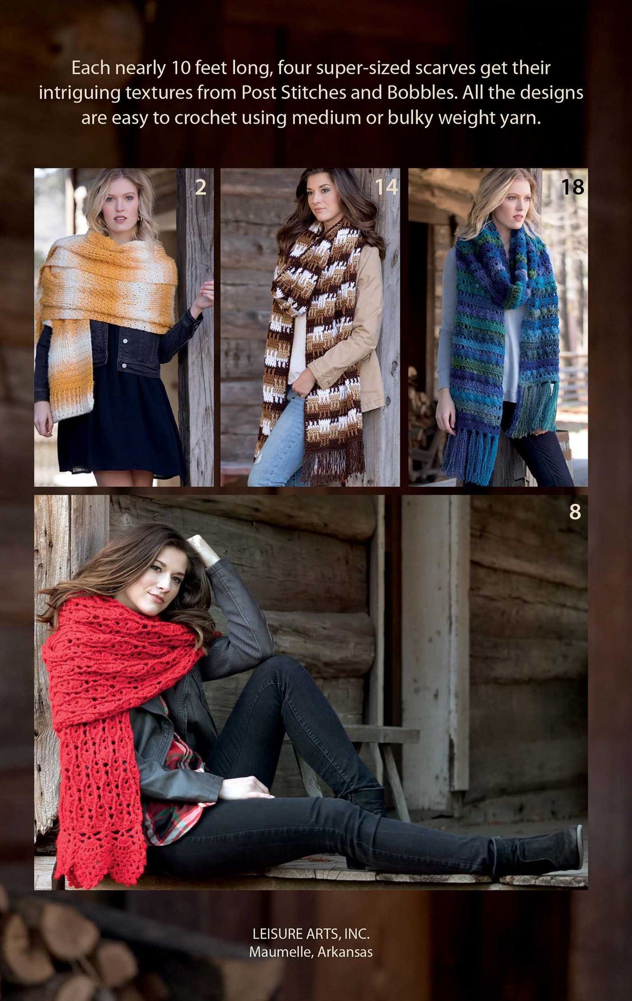 Textured Super Scarves