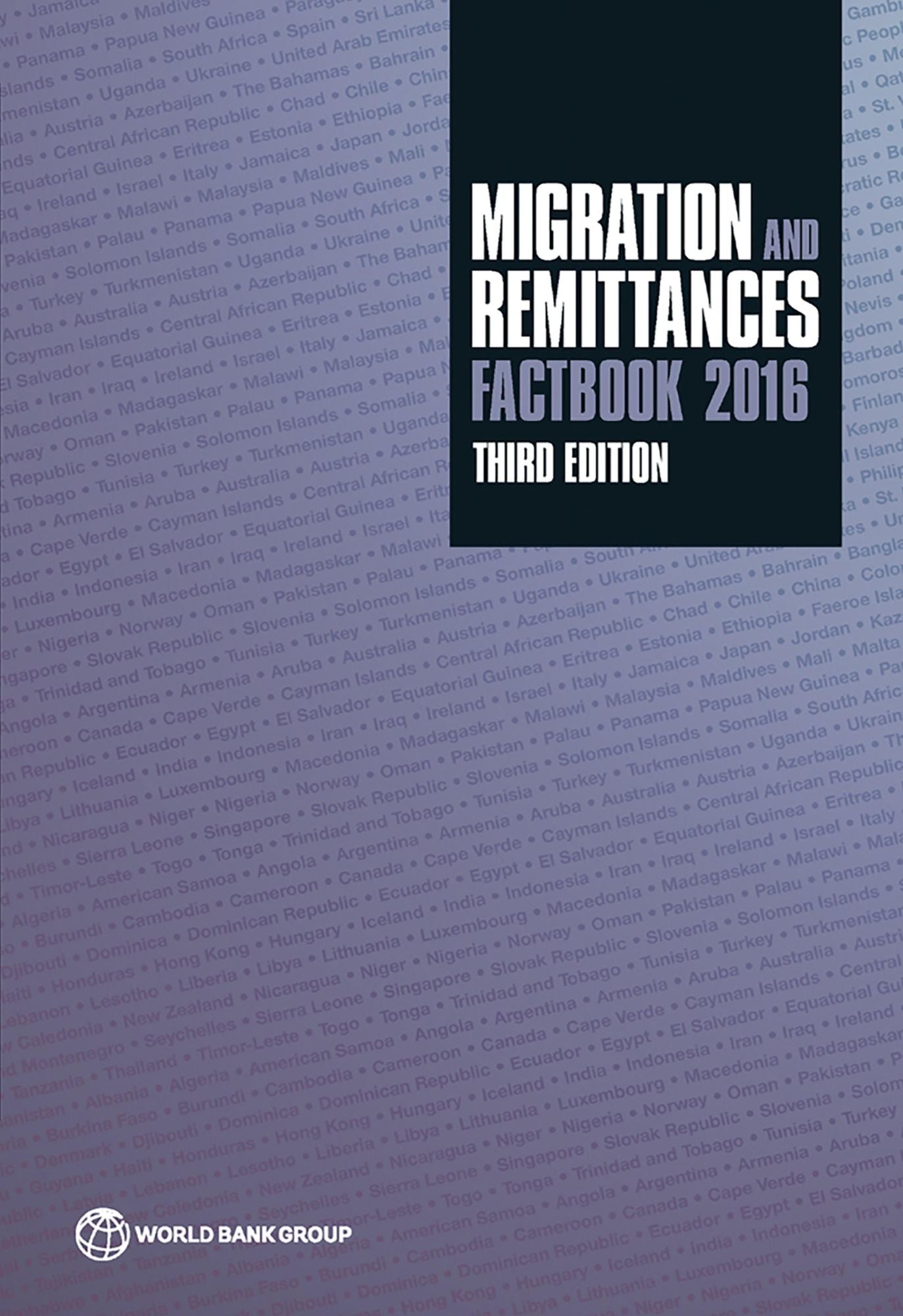 Migration and Remittances Factbook 2016: Third Edition