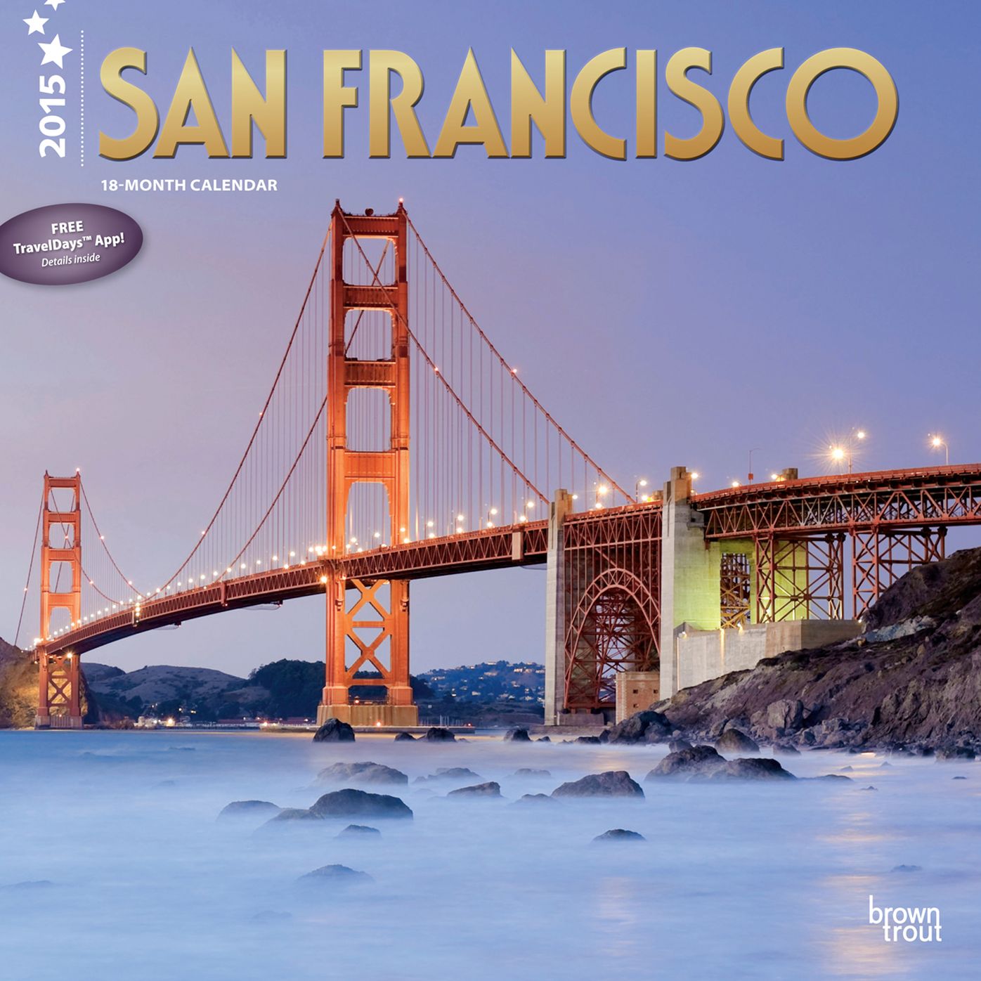 2015 San Francisco Wall Calendar