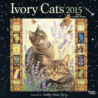 Ivory Cats by Lesley Anne Ivory 2015 Square 12x12